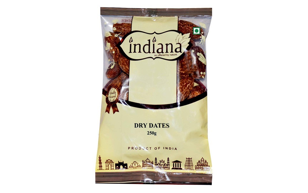Indiana Dry Dates    Pack  250 grams